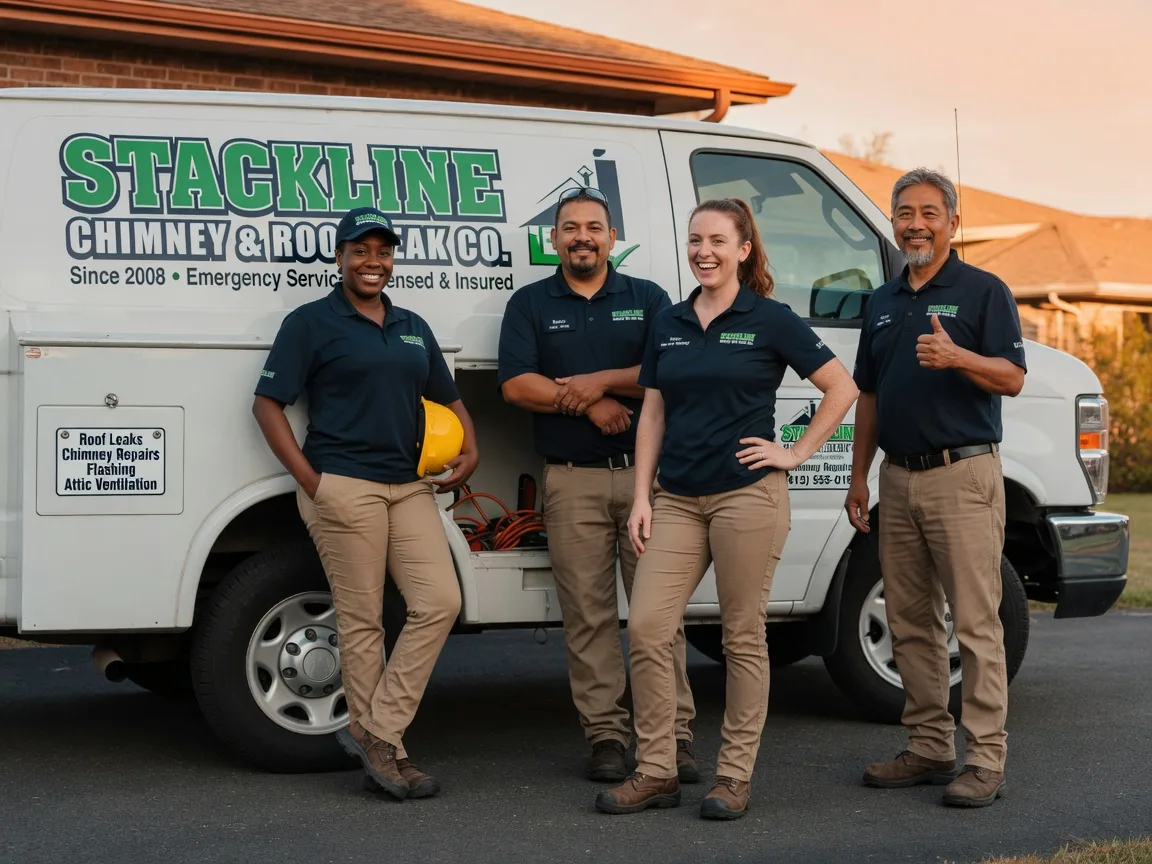 Chimney flashing repair company in Pekin, ND